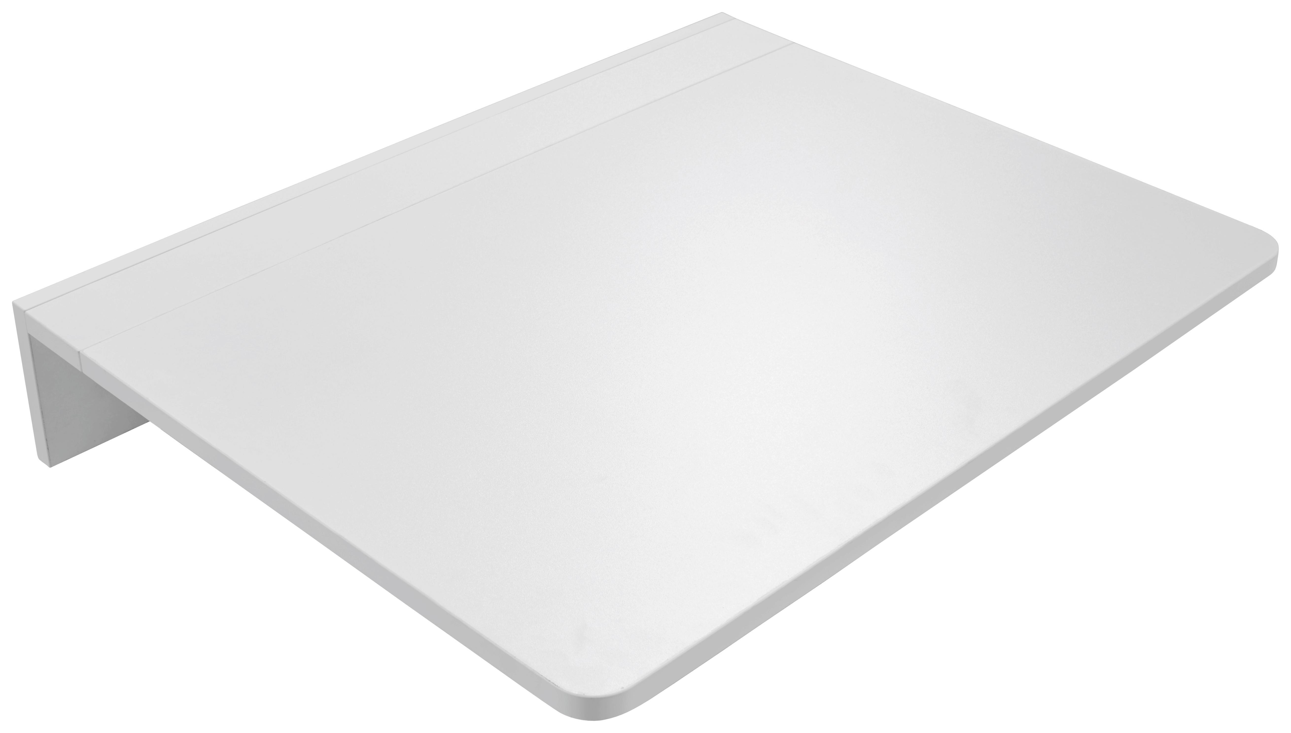 Klapptisch Natalie - Weiß, KONVENTIONELL, Holzwerkstoff (74/76/60cm)