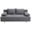 2-Sitzer-Sofa Mit Schlaffunktion Laser Anthrazit - Chromfarben/Anthrazit, Design, Textil (194/77/89cm) - MID.YOU