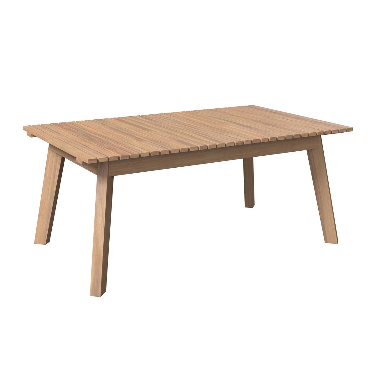 Loungegarnitur Dublin - Grau/Akaziefarben, MODERN, Holz/Kunststoff (90/60/55cm) - Beldano