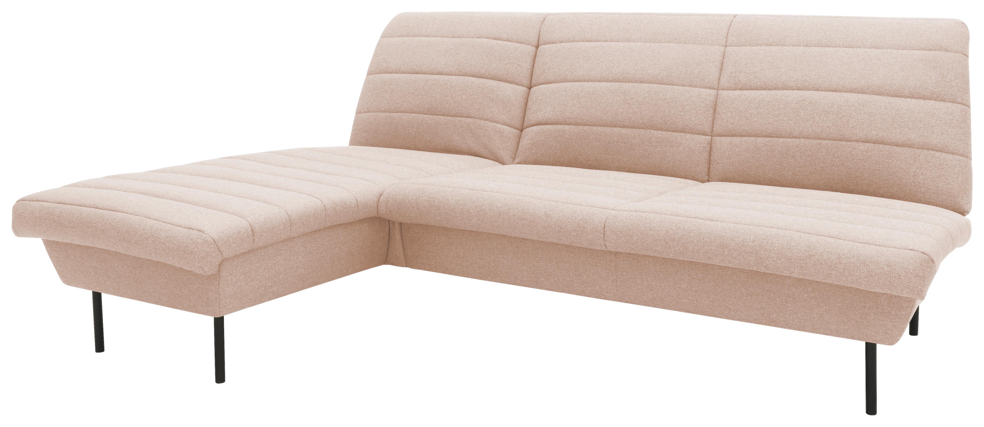 Ecksofa Looks Ix Cremefarben - Creme/Schwarz, Design, Textil (168/214cm) - LOOKS by W.Joop