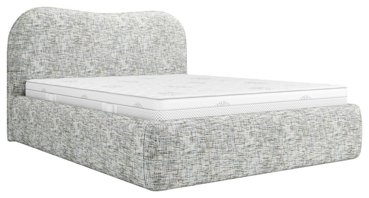 Polsterbett Luo 180x200 Cm Naturfarben - Naturfarben, MODERN, Holz/Holzwerkstoff (180/200cm) - MID.YOU