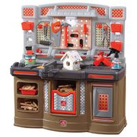 Kinderwerkbank Braun, B/H/T: 97,8x86,4x86,4cm - Braun/Grau, KONVENTIONELL, Kunststoff (97,8/86,4/86,4cm) - Ambia Garden