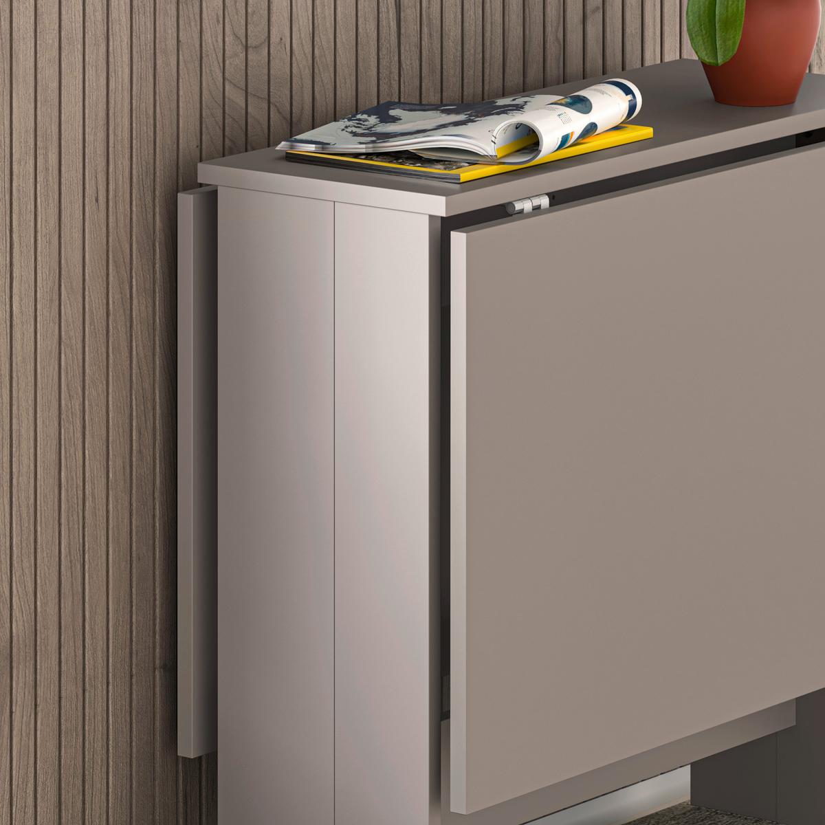 Esstisch Artemio Mokka B: 76 cm - Mokka, Design, Holzwerkstoff (130/76/73cm) - Livetastic