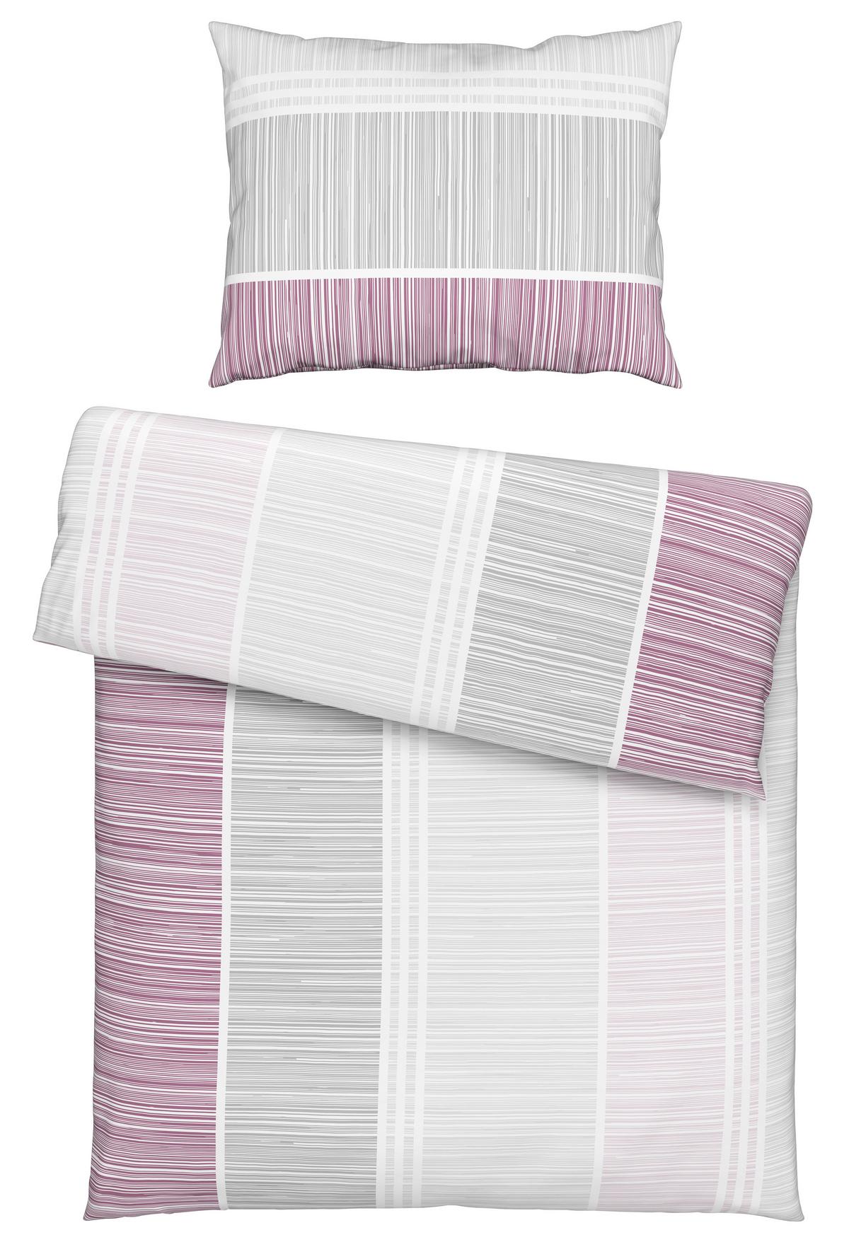 Ágyneműhuzat-garnitúra Ilvi - szeder, Konventionell, textil (140/200cm) - Ondega