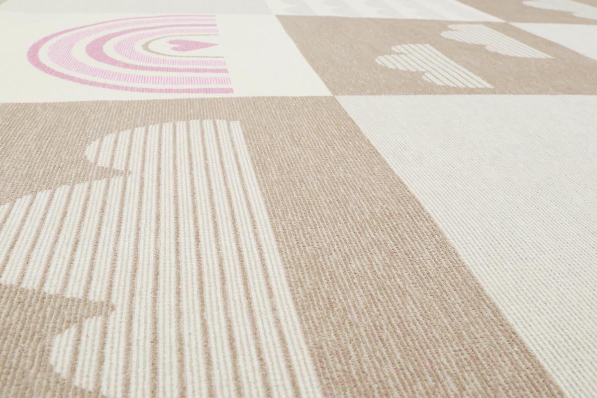 Kinderteppich Beige, BxL: ca. 70x140 cm - Beige, Trend, Textil (70/140cm) - Esprit