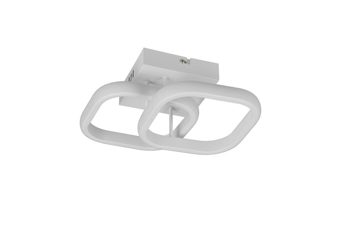 Led-deckenleuchte, 4000k Denise - Weiß, Basics, Kunststoff/Metall (24/24/10,5cm) - Luca Bessoni