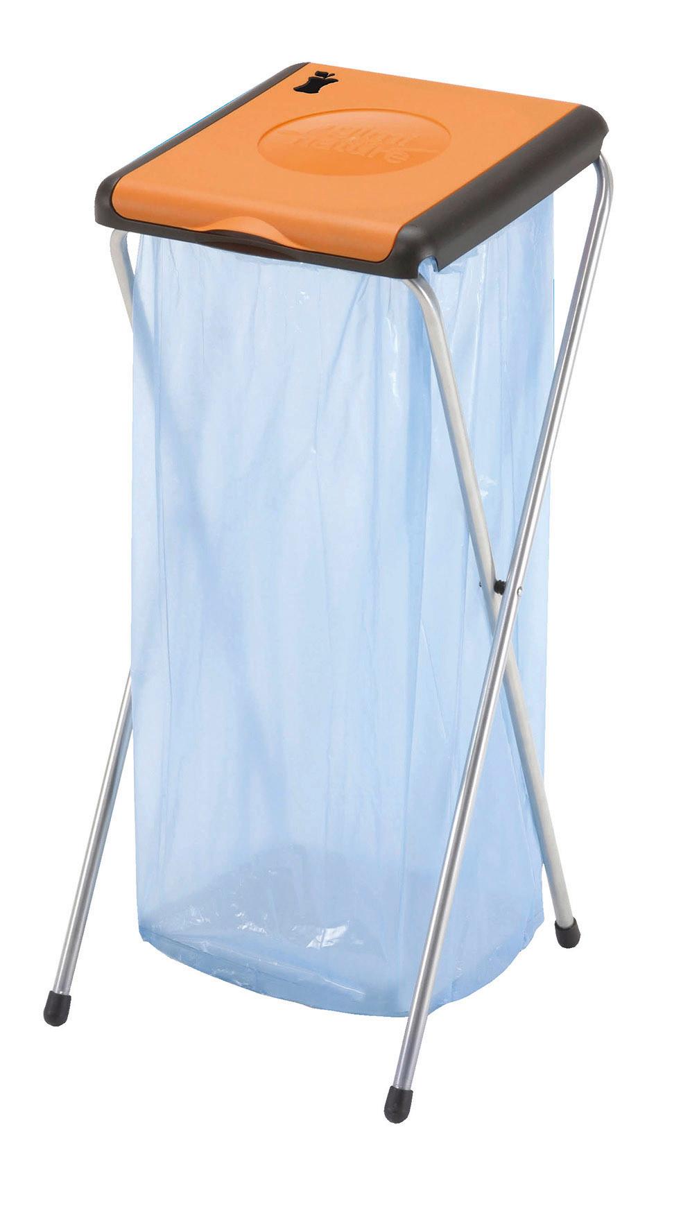 Müllsackständer 58 Liter - Orange, Basics, Kunststoff (38/40/82cm)