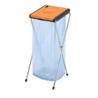 Müllsackständer 58 Liter - Orange, Basics, Kunststoff (38/40/82cm)