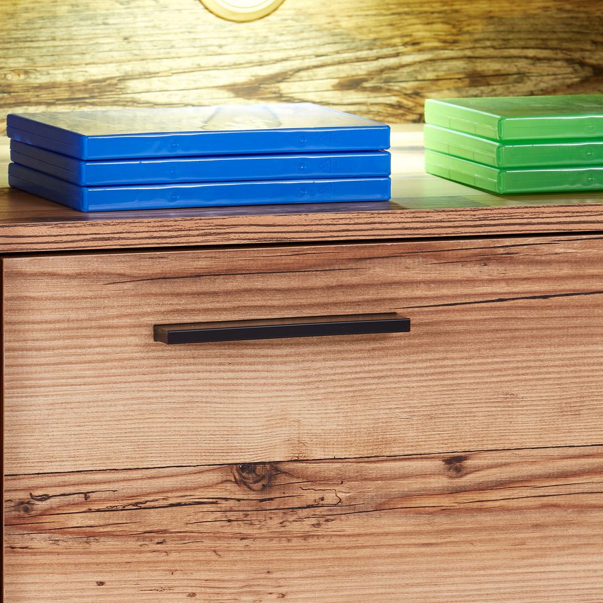 KOMODA POD TELEVIZI HENRY - Moderní, kompozitní dřevo/plast (220/75/47cm)