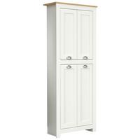 Kleiderschrank Balusa Weiß, Eiche Dekor B: 72 cm - Honigeiche/Weiß, LIFESTYLE, Holzwerkstoff (72/184/31,5cm) - MID.YOU