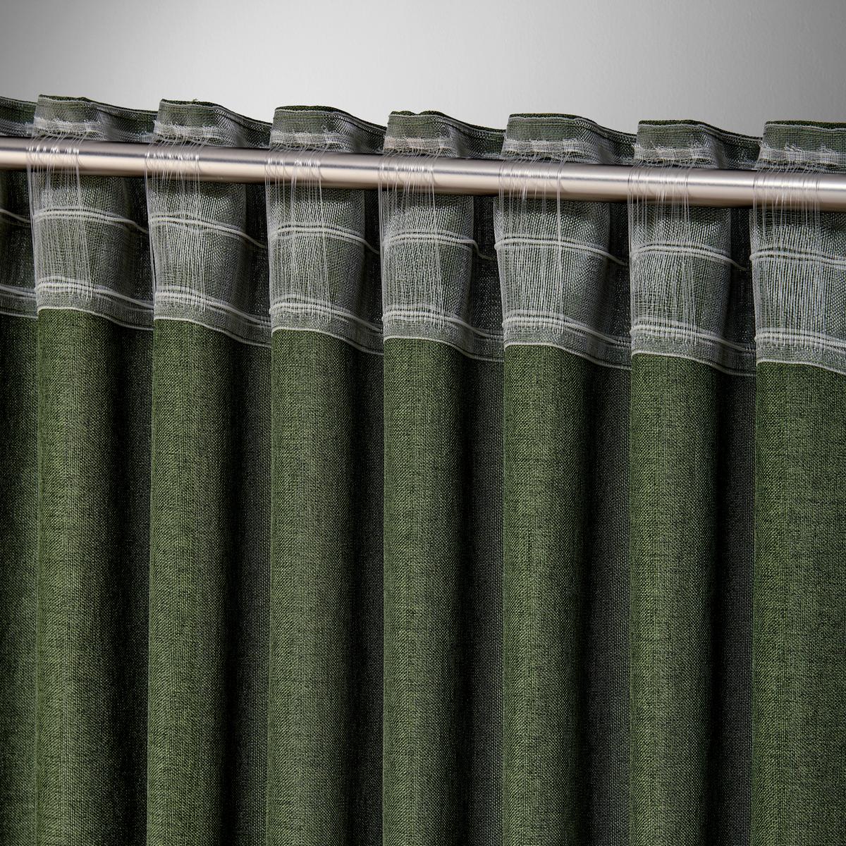 HOTOVÝ ZÁVES ULRICH -TOP- - tmavozelená, textil (135/245cm) - Modern Living