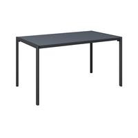 Gartentisch Paris - Anthrazit, MODERN, Glas/Metall (140/75/83cm) - Beldano