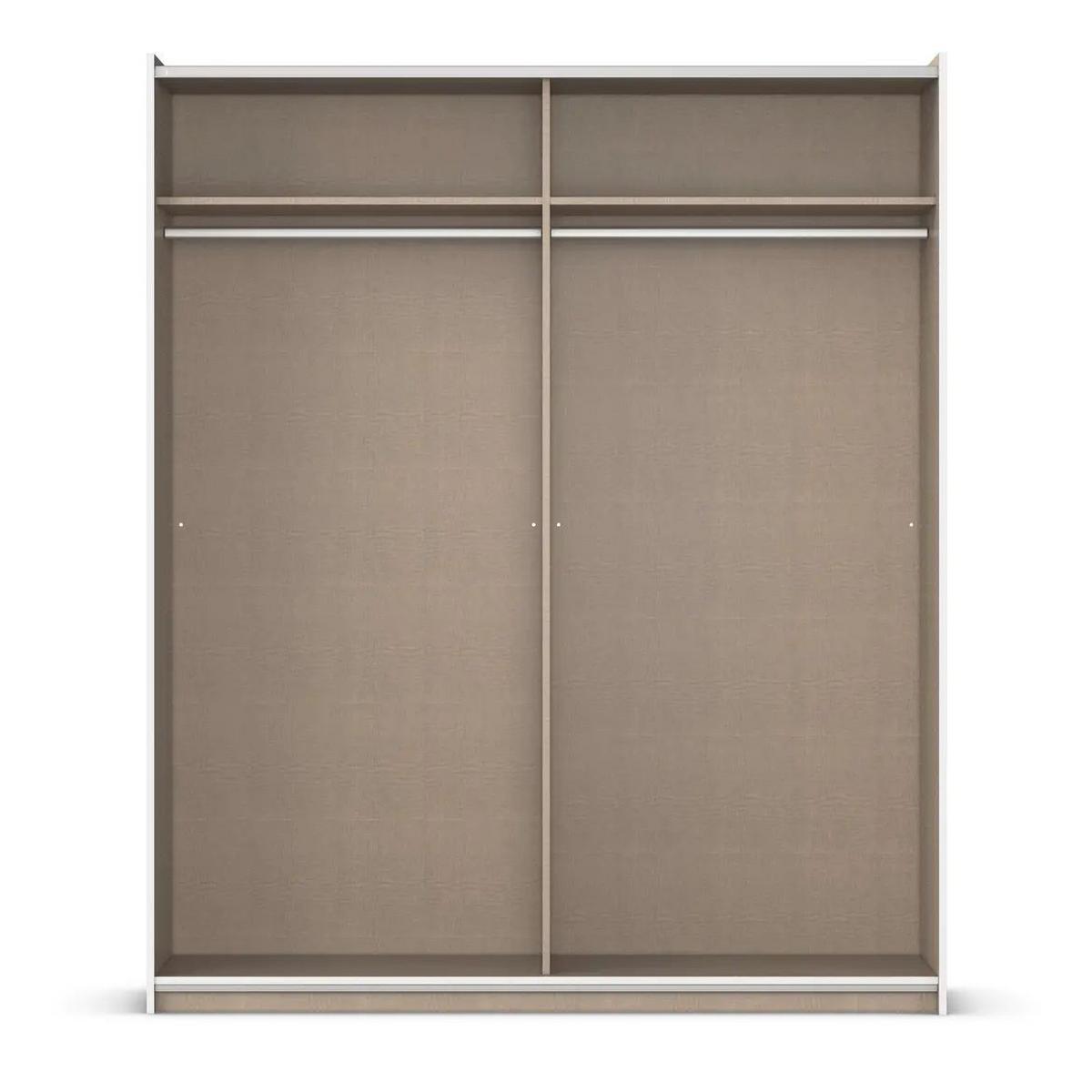 Tolóajtós Szekrény Foster 218/210 Cm - Artisan tölgy/szürke, Konventionell, faalapú anyag (218/210/59cm)