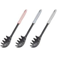 Abseihlöffel aus Kunststoff Tore L: 32,5 cm, farbl. sort. - Schwarz, KONVENTIONELL, Kunststoff (32,5/5,5/3,8cm) - Ondega