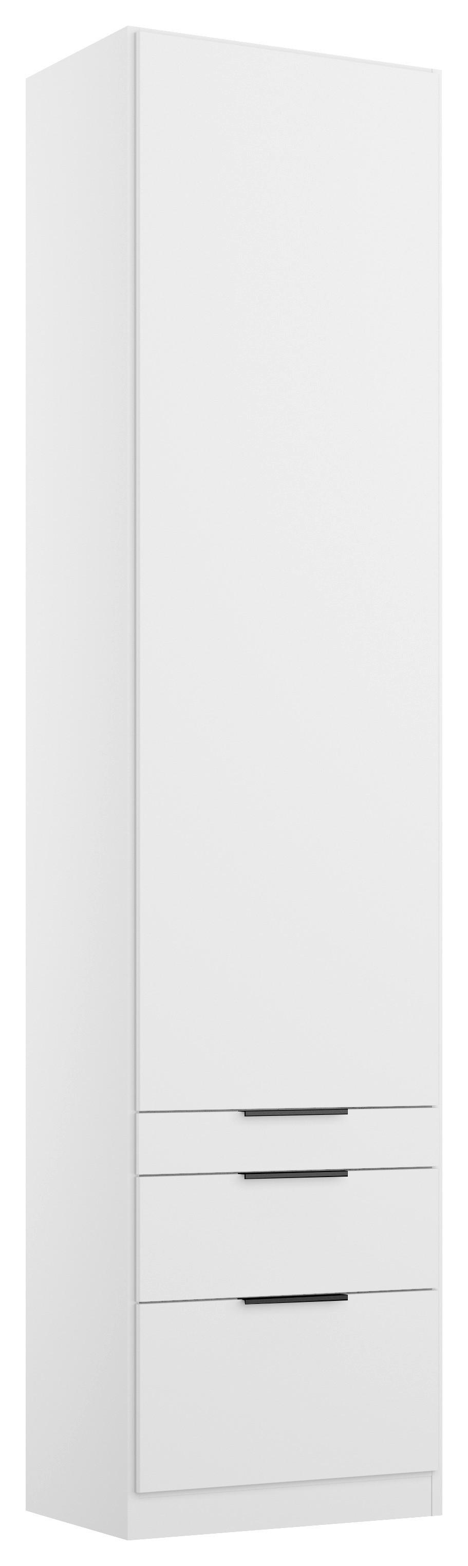 Drehtürenschrank Alabama Weiß B: 47 Cm - Weiß, MODERN, Holzwerkstoff (47/229/54cm) - Rauch Möbel