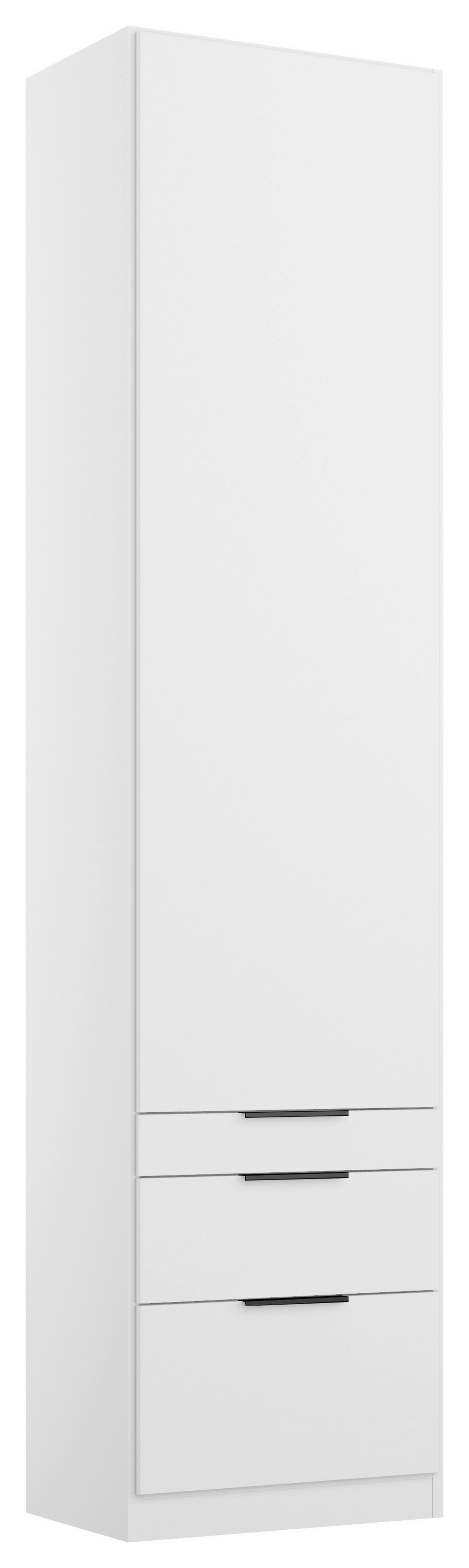 Drehtürenschrank Alabama Weiß B: 47 Cm - Weiß, MODERN, Holzwerkstoff (47/229/54cm) - Rauch Möbel