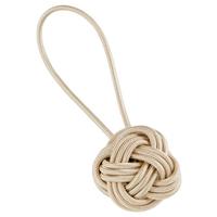 ŘASÍCÍ SPONA KNOTEN - přírodní barvy, textil (5cm) - Modern Living
