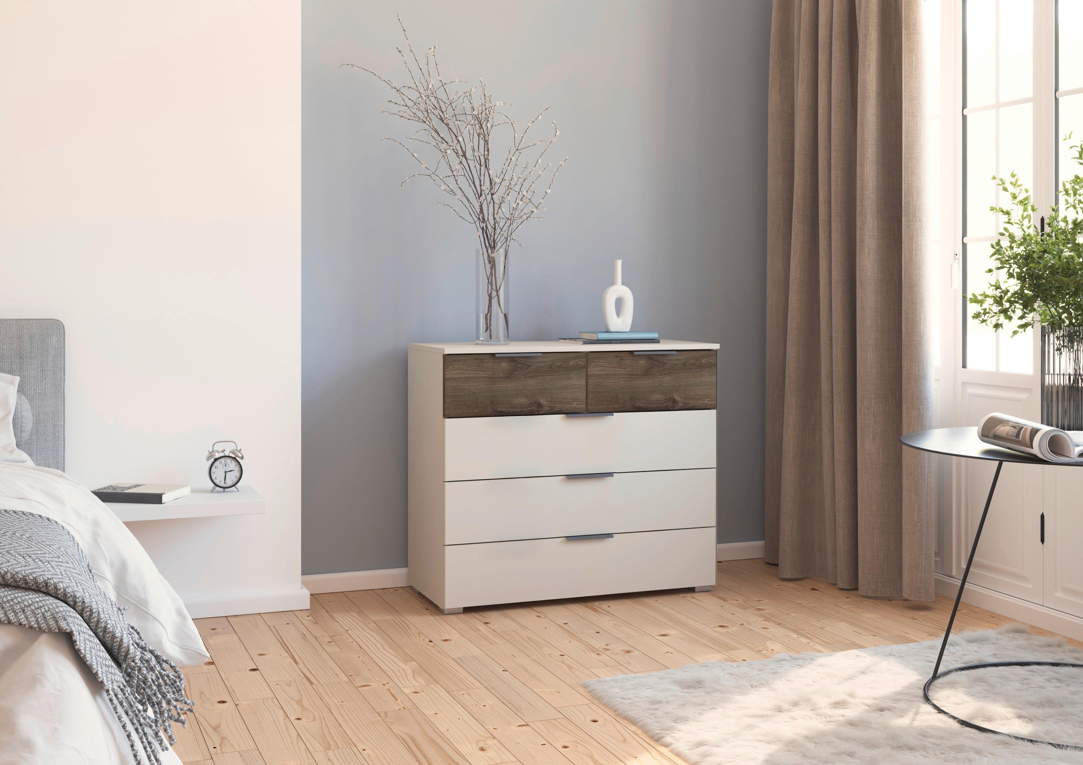 Kommode Sajo-Extra Champagner B: 93 cm - Champagner, Trend, Holzwerkstoff (93/81/42cm)