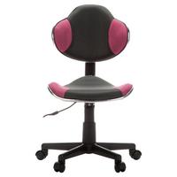 JUGENDDREHSTUHL KIDDY GTI 2 Pink/ Grau - Pink/Grau, Basics, Kunststoff (45/86-101/42cm) - MID.YOU