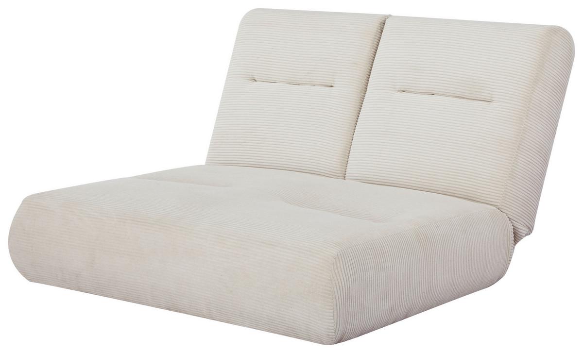 Schlafsofa Luna Beige B: 159 Cm - Beige, Design, Textil (159/88/160cm) - Livetastic