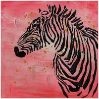 Bild Rot, B: 70 cm - Rot, LIFESTYLE, Textil (70/70/3,8cm) - Kayoom