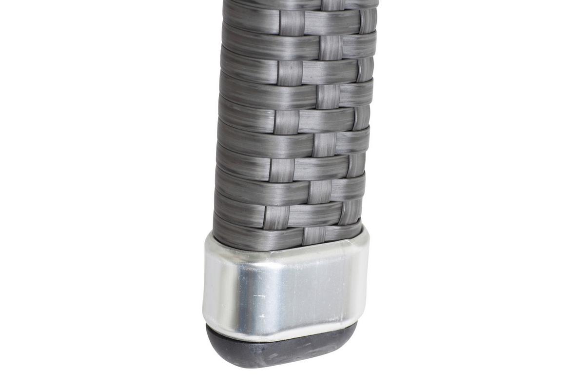 Stapelsessel 120113 - Grau, MODERN, Kunststoff/Metall (56/83/60cm) - Siena Garden