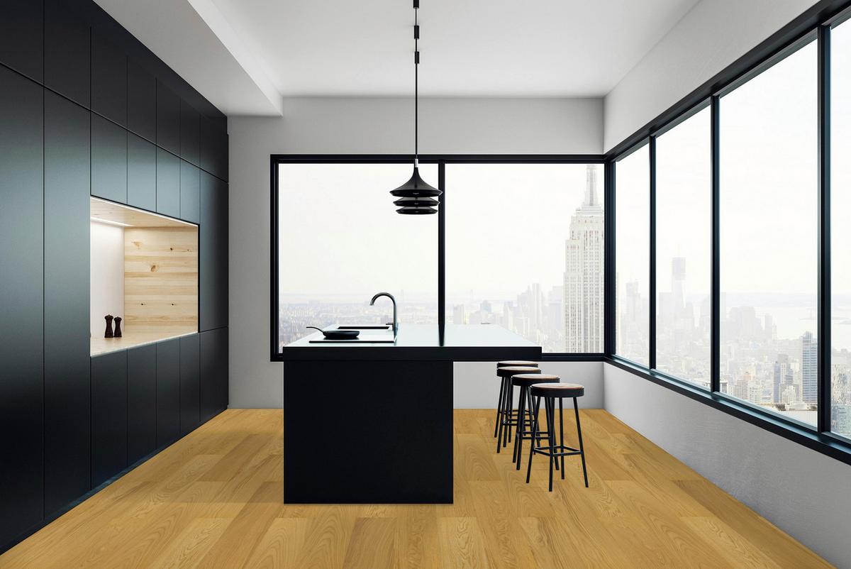 Designboden Natural Bale Landhausdiele Stärke 11mm - KONVENTIONELL (120/19/0,11cm) - Jangal