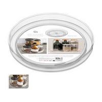 Hűtőszekrény Rendszerező Forgatható - áttetsző, Basics, műanyag