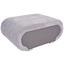 Lounge Taburet Carisma - šedá, Moderní, kov/dřevo (100/42/66cm) - Ombra Lounge Taburet Carisma - šedá, Moderní, kov/dřevo (100/42/66cm) - Ombra