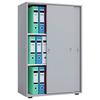 Aktenschrank versperrbar Lona XL Grau B: 70 cm - Grau, Basics, Holzwerkstoff (70/111/37cm) - MID.YOU