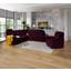 Wohnlandschaft in L-Form Queenline A 266x257 cm - Weinrot/Schwarz, KONVENTIONELL, Holz/Holzwerkstoff (266/257cm) - James Wood Wohnlandschaft in L-Form Queenline A 266x257 cm - Weinrot/Schwarz, KONVENTIONELL, Holz/Holzwerkstoff (266/257cm) - James Wood