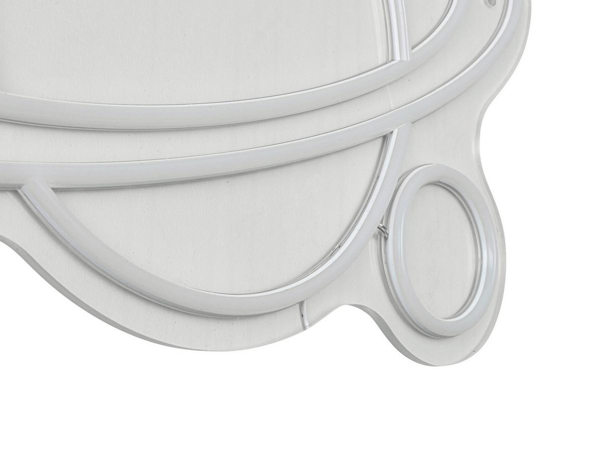 DEKORAČNÍ LED SVÍTIDLO ERDIO - bílá/průhledné, Moderní, plast (40/26/1cm) - Mömax