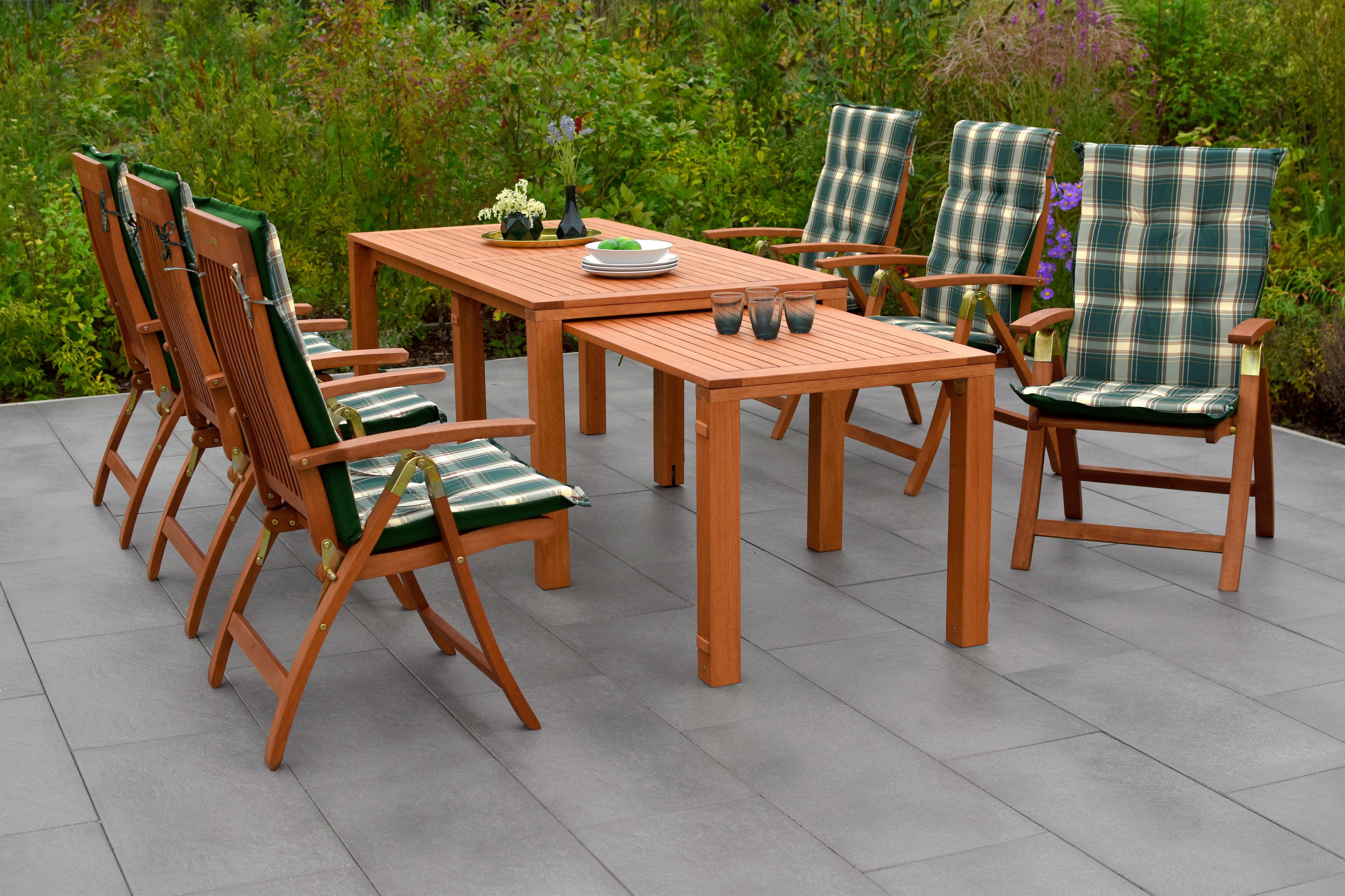 Gartenmöbel Set 14-Tlg Comodoro Holz