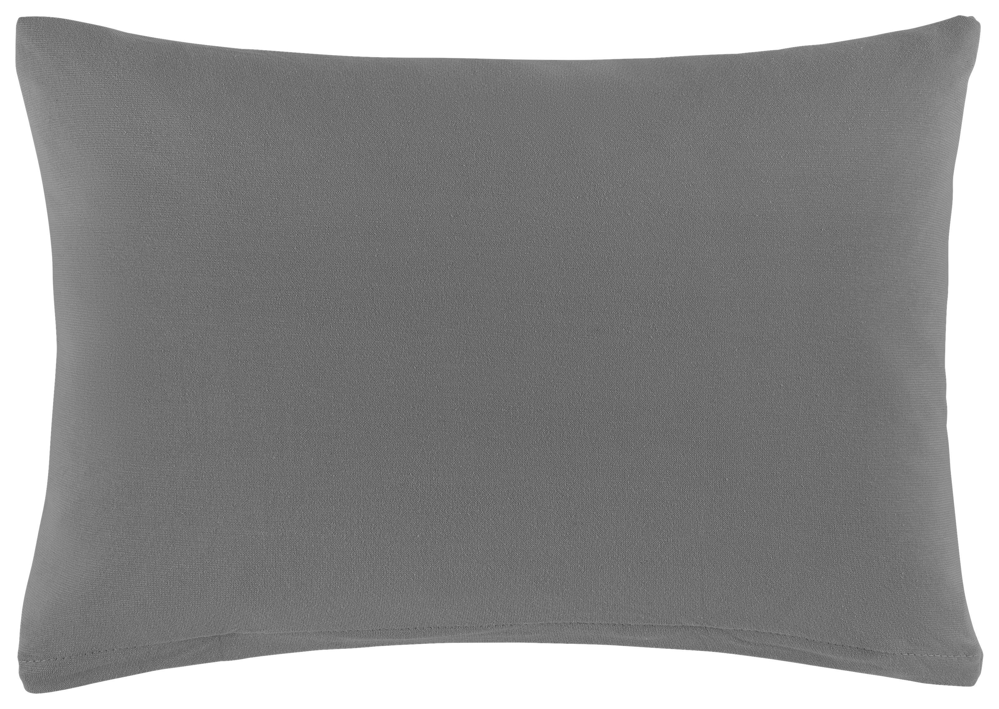 Sada potahů na polštář Basic, 40/60cm, antracit - antracitová, Moderní, textil (40/60cm) - Modern Living