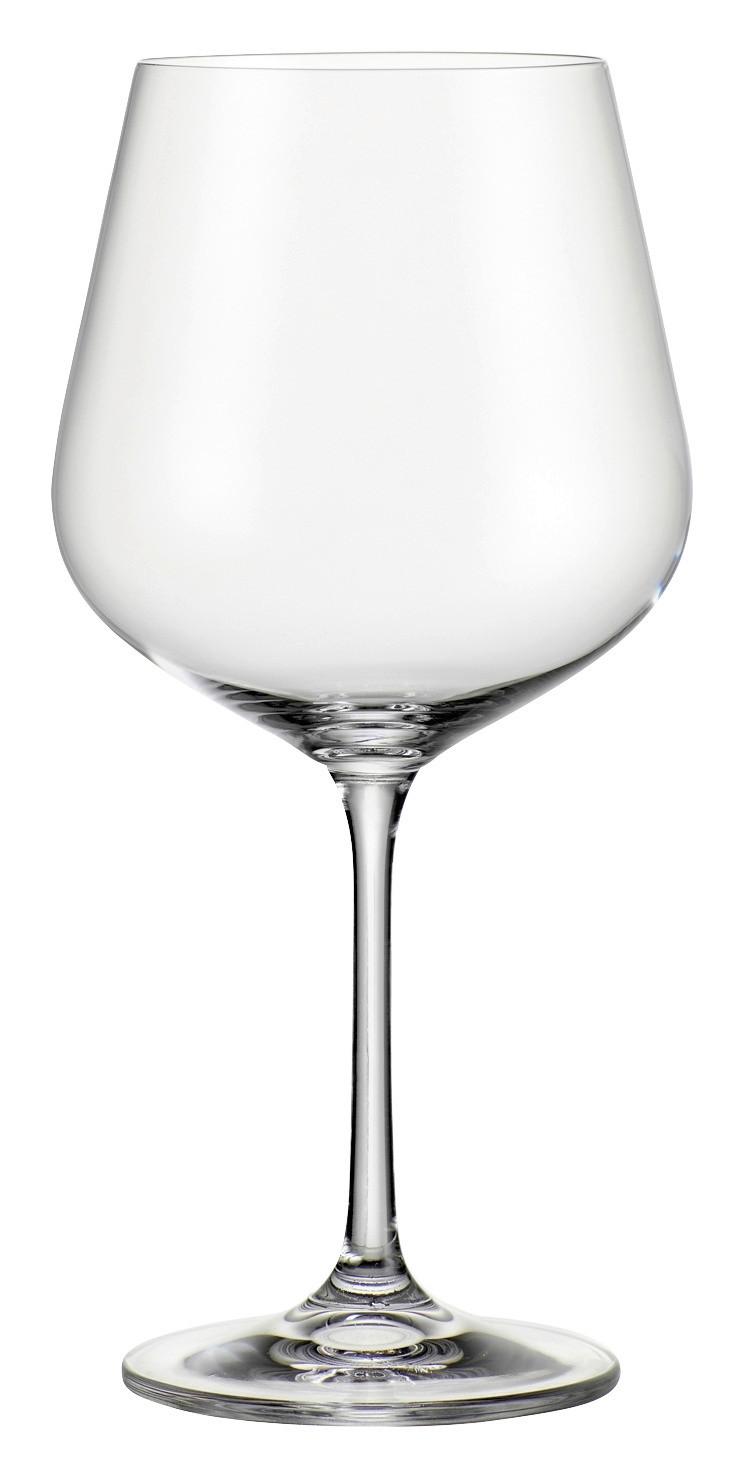 SKLENICE NA BURGUNDSKÉ NORMA -TOP- - čiré, Moderní, sklo (0,6l) - Bohemia