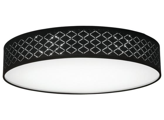 LED-Deckenleuchte Carla72,22 - Goldfarben/Schwarz, MODERN, Kunststoff/Textil (60/12cm) LED-Deckenleuchte Carla72,22 - Goldfarben/Schwarz, MODERN, Kunststoff/Textil (60/12cm)