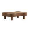 Couchtisch Walnussfarben B: 77 Cm - Walnussfarben, MODERN, Holzwerkstoff (116/77/32cm) - Livetastic