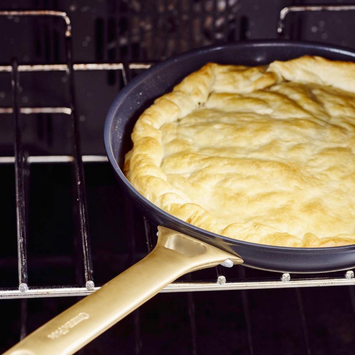 Pfannenset Padova Reserve Schwarz/Goldfarben D: 20/26 cm - Goldfarben/Schwarz, Basics, Metall (20 & 26cm) - GreenPan