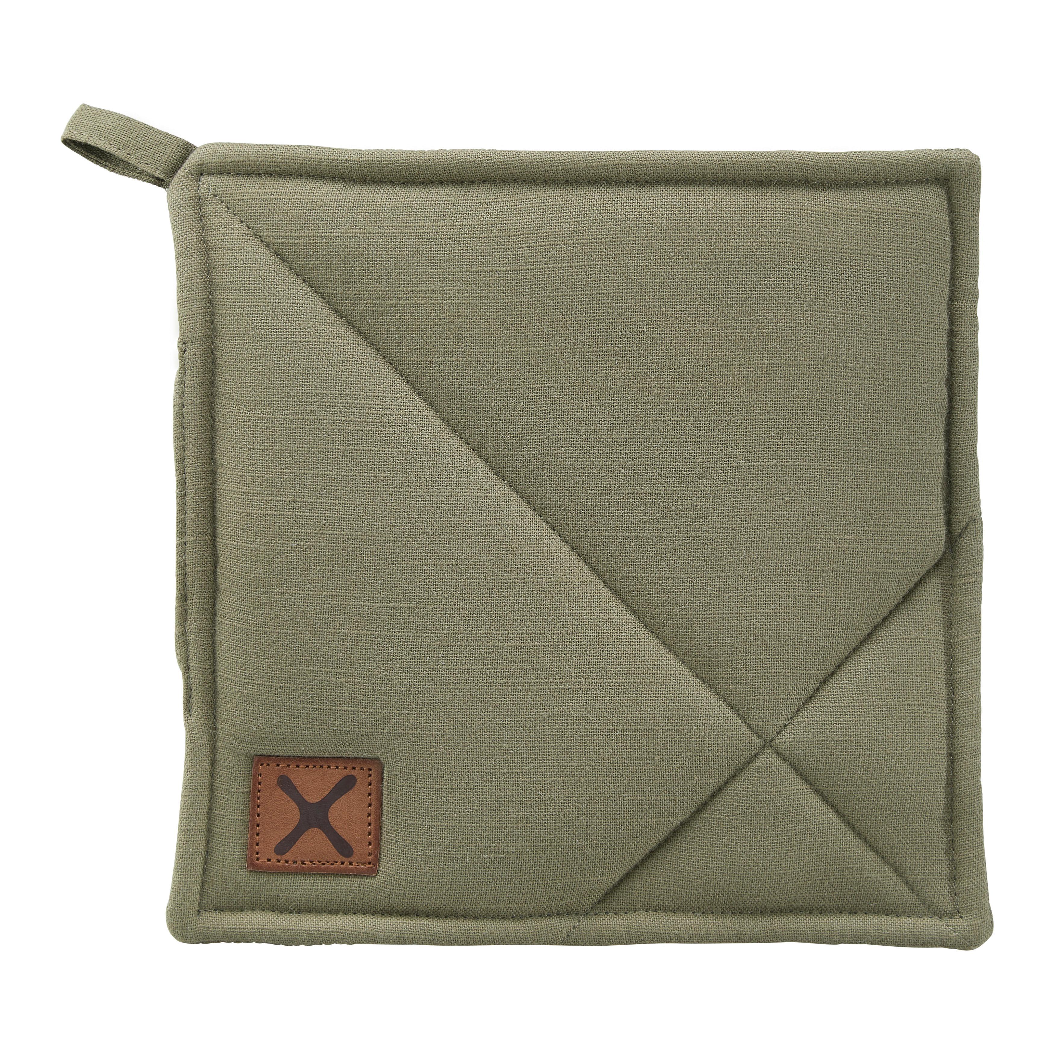 KUCHYNSKÁ LAPKA MADS - zelená, textil (20/20cm) - Mömax
