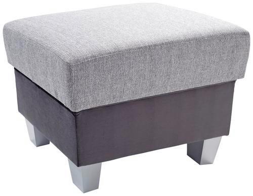 Ülőke Portland - világosszürke/grafitszürke, Konventionell, textil (68/43/47cm) - Ondega