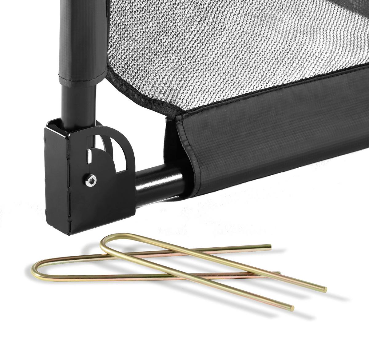 Fußballtor Salta Challenge - Schwarz, KONVENTIONELL, Metall (100/60/60cm) - Salta