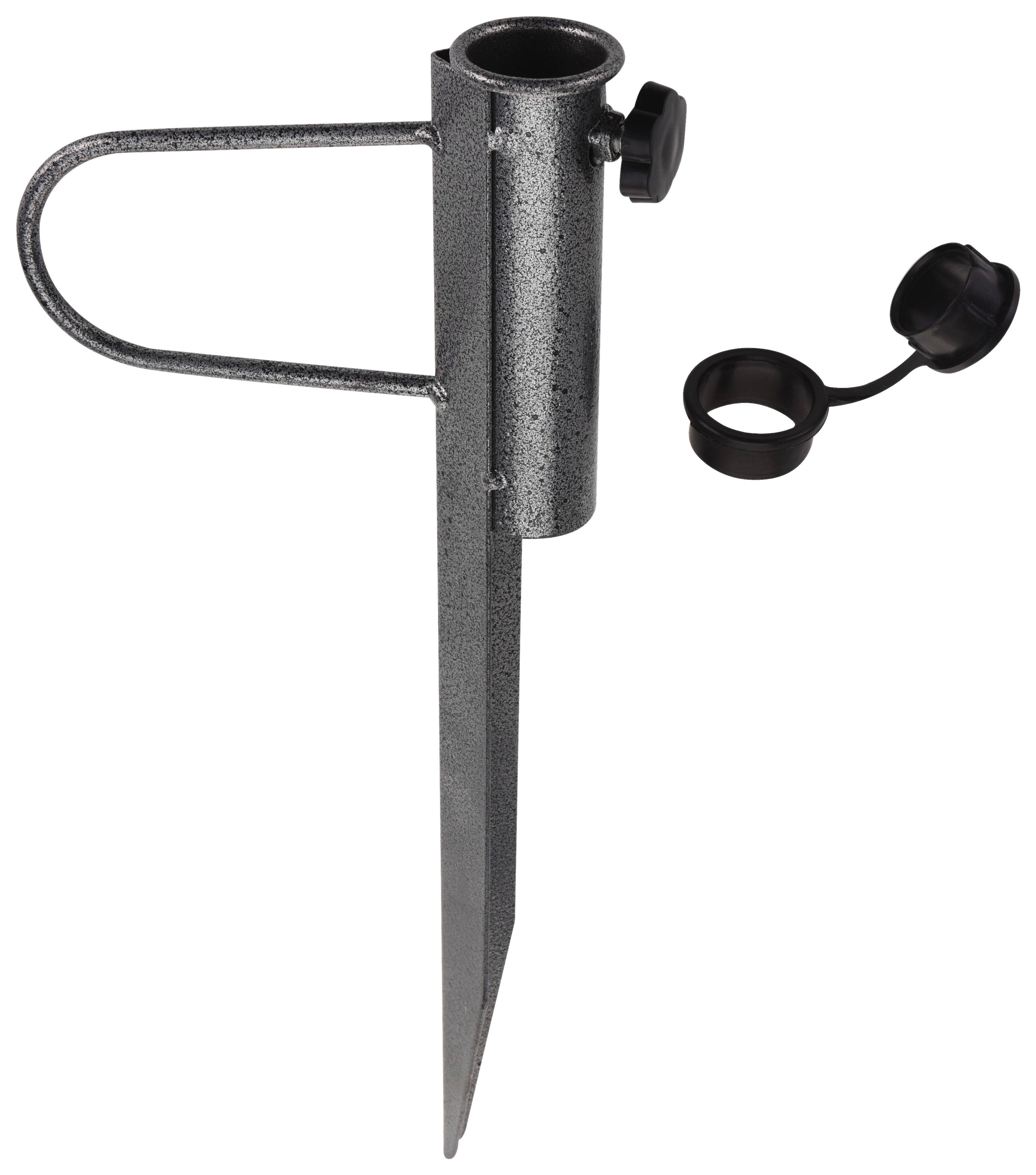 Schirmständer Dv8100480 - Dunkelgrau, Basics, Metall (4,6/41,5/20,0cm)