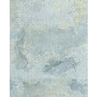 Vliestapete Vljaunty Jewels - Blau/Grün, Basics (200/250cm) - Komar