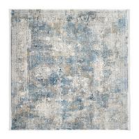 Webteppich Avignon Multicolor 240x240 Cm - Blau/Grau, Design, Textil (240/240cm) - Dieter Knoll