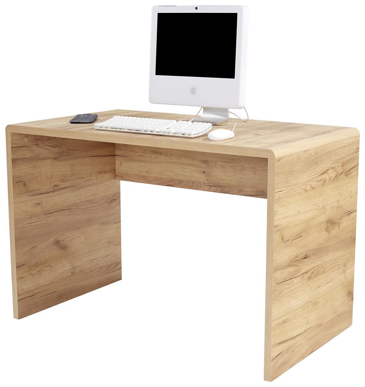 PÍSACÍ STÔL FONTANA FTB03 - farba duba, Modern, kompozitné drevo (120/75,5/60cm)