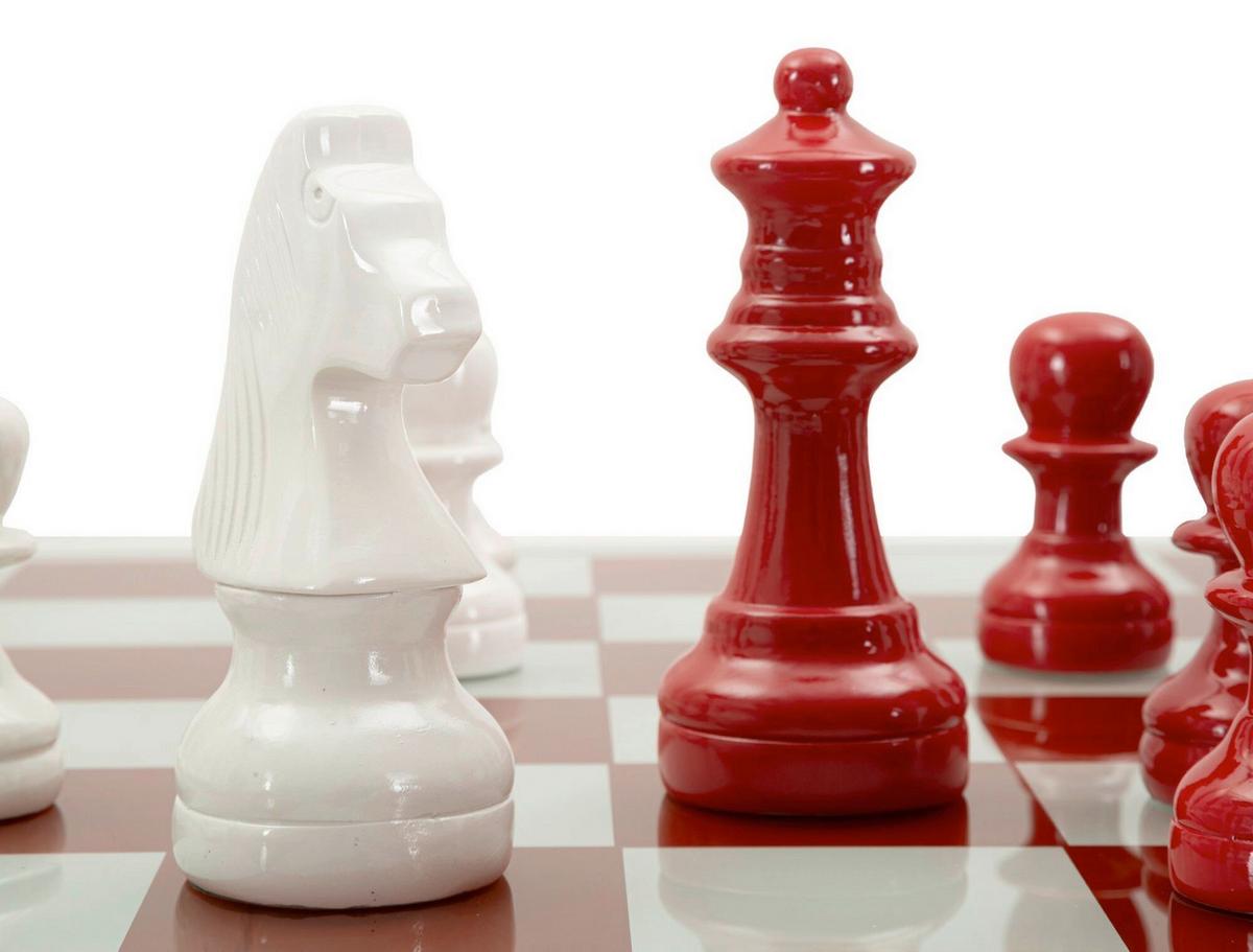 Skulptur Glas/kunststoff, Multicolor - Basics, Glas/Kunststoff (61/61/14cm)