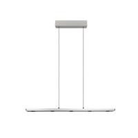 LED-Pendelleuchte 353010107 Graham - Weiß/Nickelfarben, Design, Kunststoff/Metall (109/9/200cm) - Trio Leuchten
