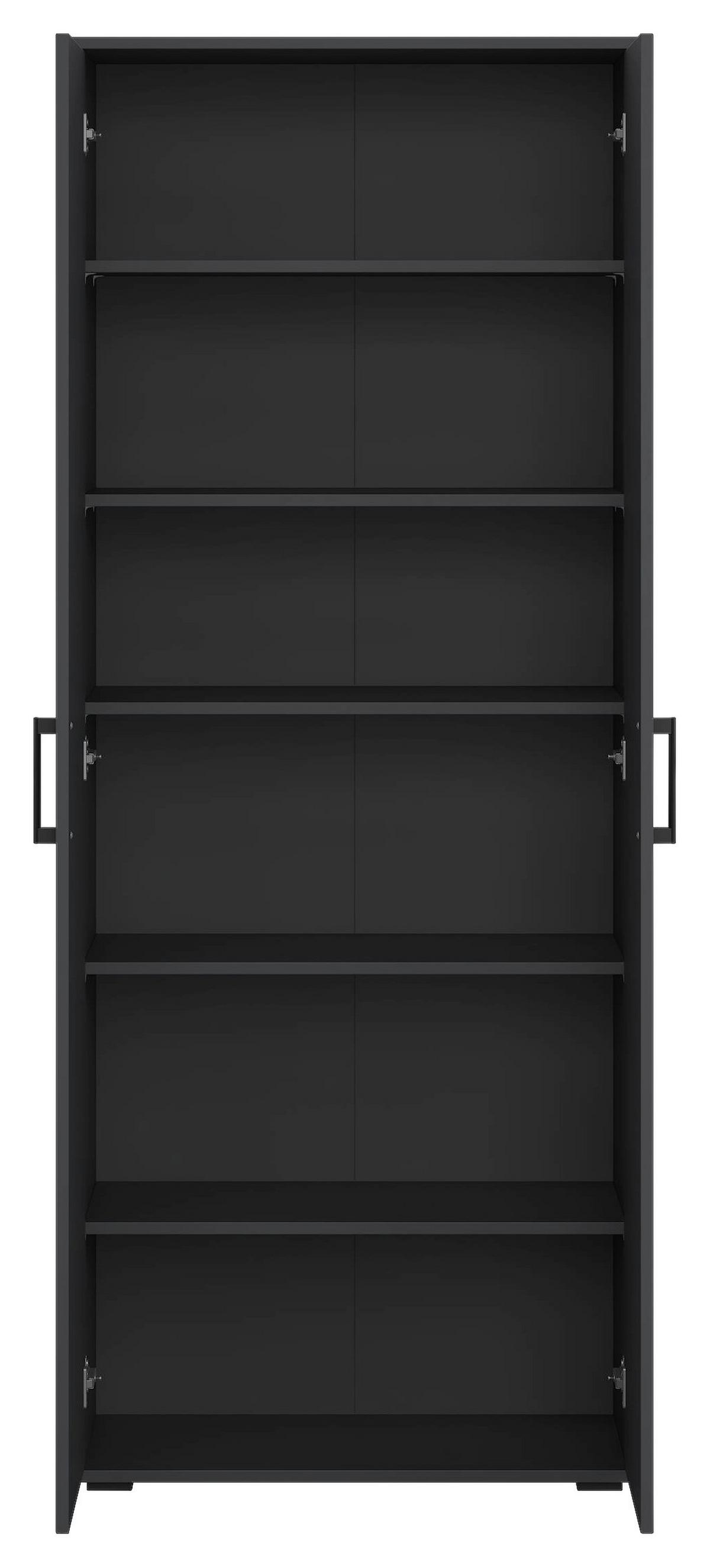 Mehrzweckschrank Bobby I Anthrazit - antracitová, Konventionell, drevo (70/178,9/33,4cm) - Mömax