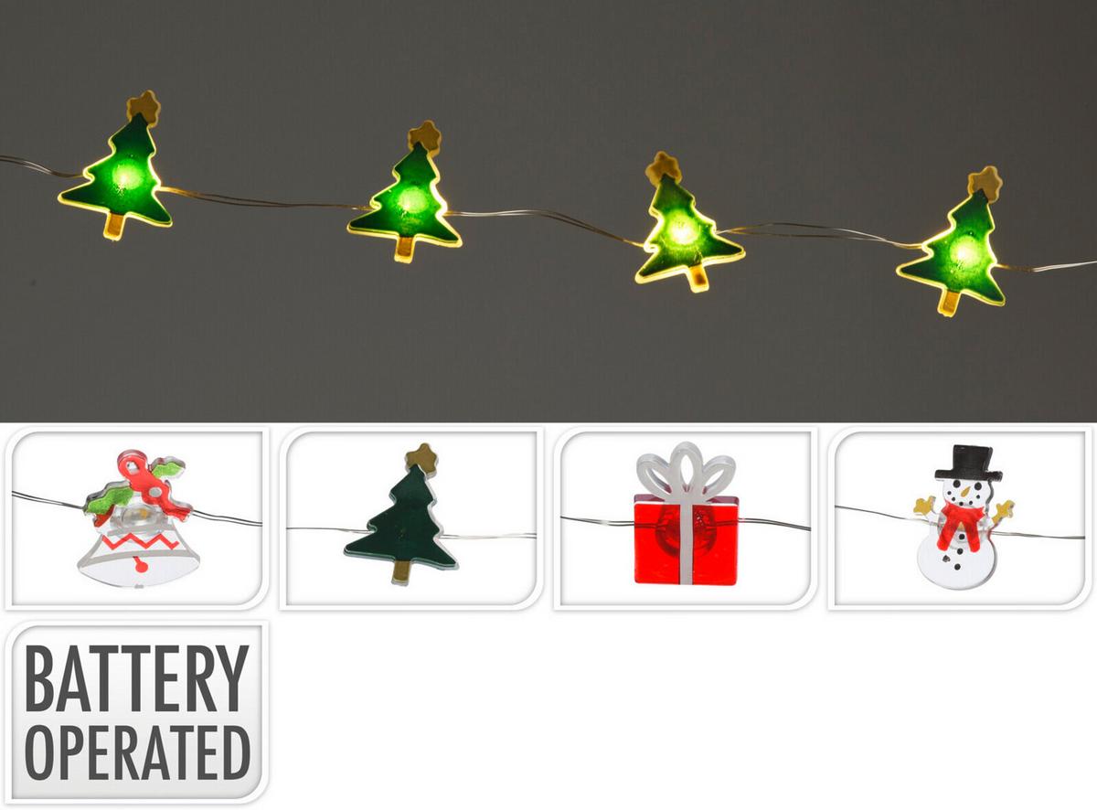 Fényfüzér Led Fényfüzér - Basics, műanyag (9/3/10cm)