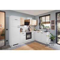 ECKKÜCHE PN80/100 - Eichefarben/Beige, Trend, Holzwerkstoff (275/175cm) - Pino